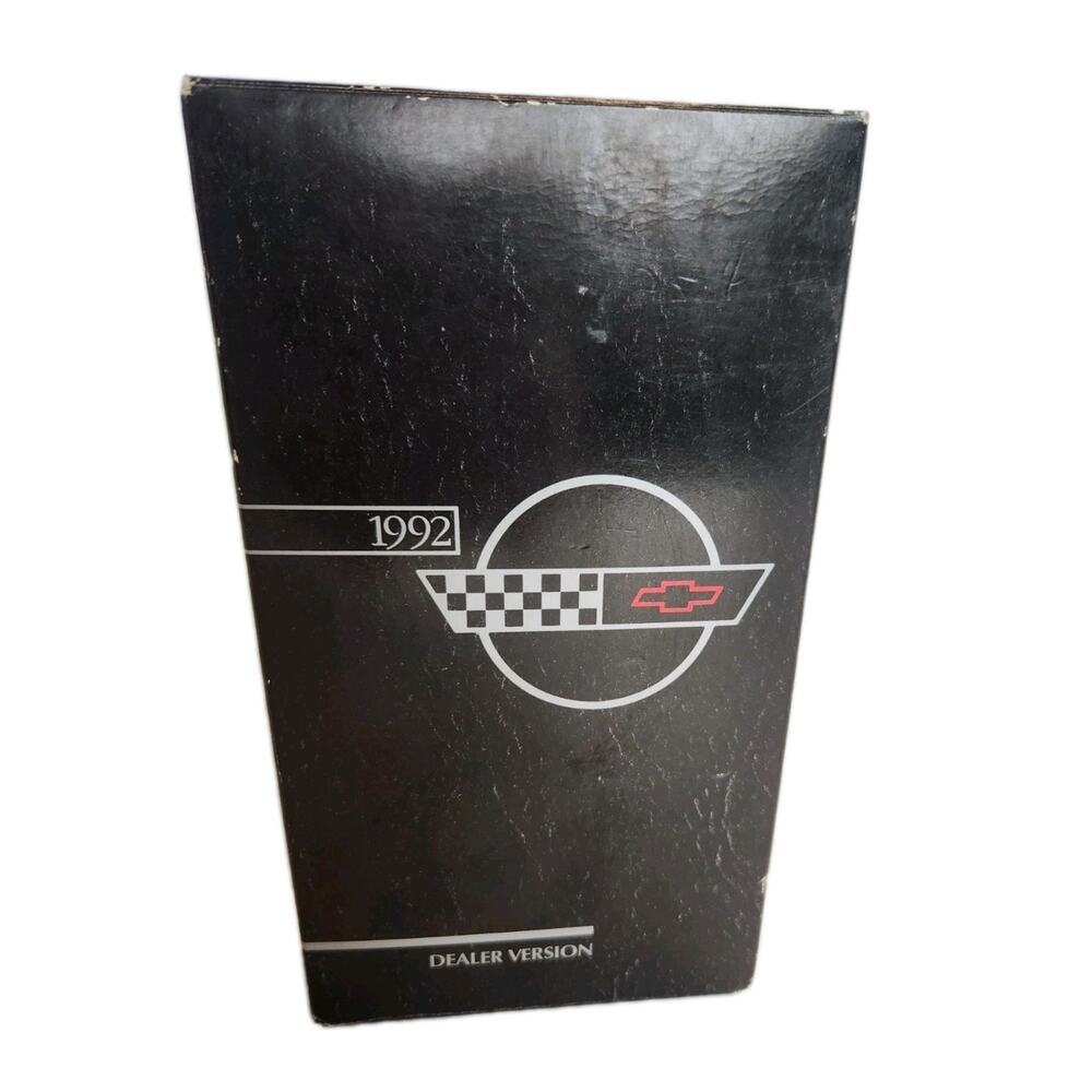 1992 Chevrolet Corvette Owner's VHS Video Tape (Dealer Version) Sealed